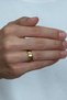 6mm matte concave unisex women men steel wedding band ring cl37 - 4