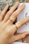 3mm Thin Curved Shiny Unisex Stainless Steel Wedding Band Ring CL27 - 4