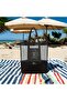 Lightweight Foldable Beach Bag with Cooler Compartment, Gym, Picnic, Outdoor Activity, Vacation Bag - 6