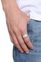 8mm Wide Flat Model Shiny Steel Wedding Ring Men Women Unisex Ring Cl28 - 7
