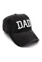 Mom & Dad Embroidery Printed Black Baseball Cap Hat /Mom and Dad Embroidered Hat/ Mom Dad Couple Hat - 5
