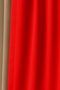 Luna Series Velvet Textured Pleatless Background Curtain - Red - 5