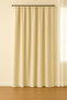 Luna Series Velvet Textured Pleatless Background Curtain - Light Beige