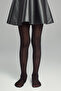 Black Pretty Crown Heart Pantyhose