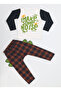 Noise checkered boy's pants + t-shirt set - 3