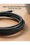 - كابل - Powerline II - USB-A إلى Lightning - 6 أقدام - أسود - 2