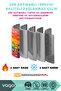 430ml Cute Eared Educational Math Flip Game Children's Steel Thermos with Straw and Strap Handle - 4