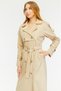 Reglan Sleeve Seasonal Lined Full Length Women's Trench Coat, Cap - 5