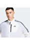 سترة بيضاء للرجال من Own The Run 3 Stripes Packable - 5