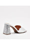 Vizzano Ladies High Heel Sandals Silver | Made In Brazil - 3