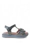 Orthopedic Girl's Preschool Silver Stone Sandals
