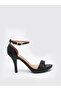 Vizzano Ladies High Heel Sandals Black | Made In Brazil