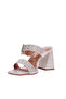 Vizzano Ladies High Heel Sandals Grey | Made In Brazil - 2