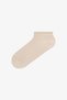 Gold Dotted 5 Pack Brown Booties Socks - 2