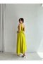 Hi̇pati̇a Maxi Dress 5090 - Oil Green - 3