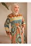 Hijab Dress - Green - Sahra Butik - 4