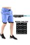 Ghassy Co Men's Running Quick Dry Micropolyester with Back Zipper Pocket and Towel Ring Training Fu - 6