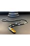 Tiger Eye Hematite Coconut Natural Stone Necklace – Noble Men's Modern Handmade - 3