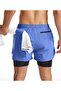 Ghassy Co Men's Running Quick Dry Micropolyester with Back Zipper Pocket and Towel Ring Training Fu - 5