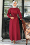 Rochie Bordeaux - 13221