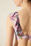 Filipa Deep Floral Print Ruffle Bikini Top - 5