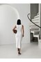 Women's Black Sun Button Detailed Summer Dress - 3