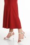 Women's Stylish Front Buckle Thin Heeled Shoes - 5