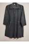 100% Pure cotton, grinded, lycra free, expanding downward, long sleeve, 2 pockets, tunic - 4