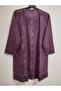 authentic, 100% Pure cotton, grinded, lycra free, long sleeved tunic with 2 pockets, lace - 5