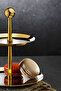 Premium 18/10 Stainless Steel Small Storey Presentation Holder 15 cm Standing Presentation Holder - 2