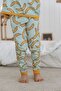 0.3 Tog Summer Children's Pajama Set - Banana Pattern - 4