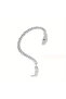Medusa - Silver Snake Ear Top Silver Silver Color Earrings (for Right Ear) - 8