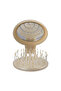 Beauty Makaron Metallic Hair Brush - 3D Flexible, Mirrored, Purse Size - Compact Detangler - 2