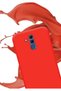 Huawei Mate 20 Lite Compatible Premium Launch Liquid Silicone Case Inside Velvet-Pink - 3