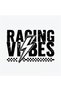 New Trend Motorsport Racıng Vibes Logo 100% Cotton Premium Tshirt - 3