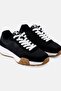 Women Lace Up Casual Shoes, Black - 3