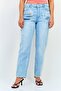 Women Regular Fit Low Waist Rip No Stretch Jeans, Wash Blue