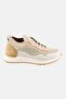 Women Lace Up Casual Shoes, Multicolor - 3