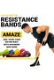Resistance Loop Bands Set for Squats, Stretching, Strength Training Exercises, Hips & Gluts - 3