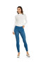 Ribbed Top with High Neck and Long Sleeves - 4