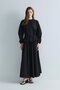 Black Lara Belted Blouse - 3