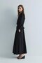 Black Lara Belted Blouse - 4