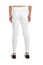Solid Skinny Fit Pants with Elastic Waist - 4
