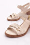 D25Ys-2420 Women's Leather Sandals - 4