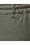 Solid Jogger Pants with Drawstring Waist - 6