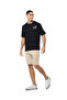 Textured Sweatshorts with Drawstring Waist