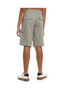 Solid Cargo Shorts with Drawstring Waist - 4