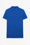 Skyloom Men's 100% Cotton Short Sleeve Regular Fit Cobalt Blue Polo Neck T-Shirt - 3