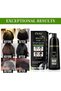 Agthyuve Dexe Hair Dye Shampoo 14.1 Fl Oz, Gray Hair Coverage, Black Hair Dye, Hair Color Shampoo, B - 6