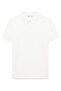 Skyloom Men's 100% Cotton Short Sleeve Regular Fit White Polo Neck T-Shirt